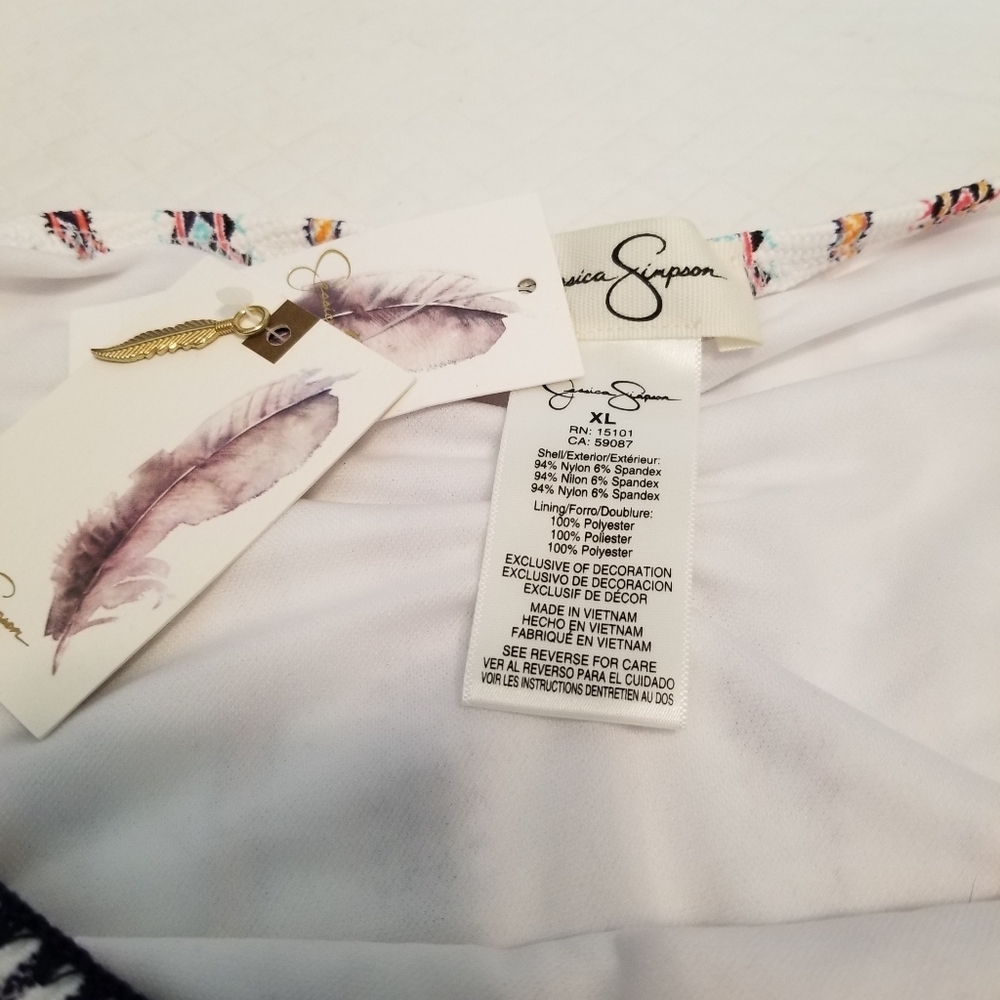 Jessica Simpson Set Of Two Bikini Bottoms XL New Mulicolor - Picture 10 of 12